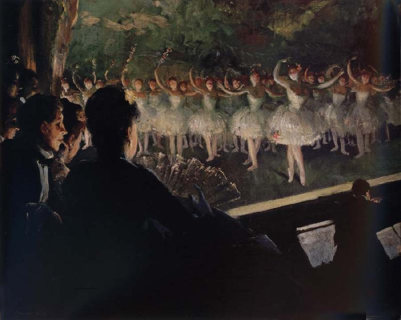 Shinn Everett The White Ballet oil painting image